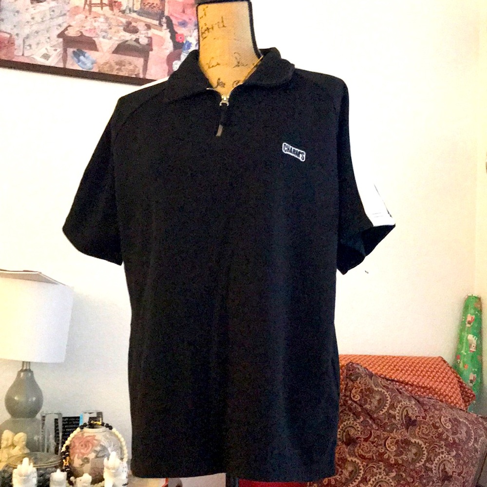 Charm’s half-zip cotton T-shirt